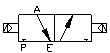 Three Way NC Pneumatic Diagram